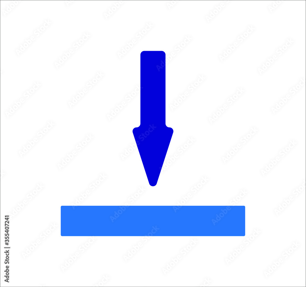 download icon. illustration for web and mobile design. download icon. illustration for web and mobile design.