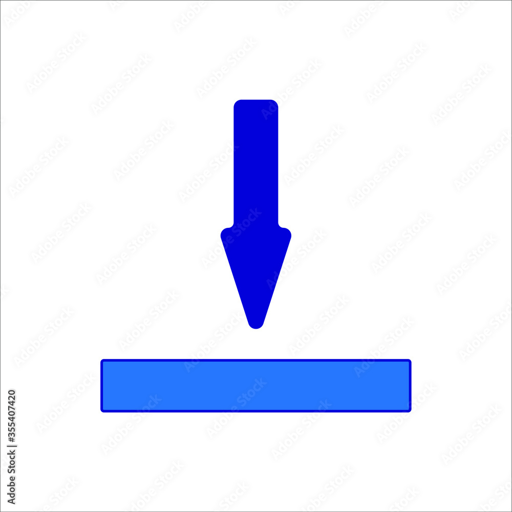 download icon. illustration for web and mobile design. download icon. illustration for web and mobile design.