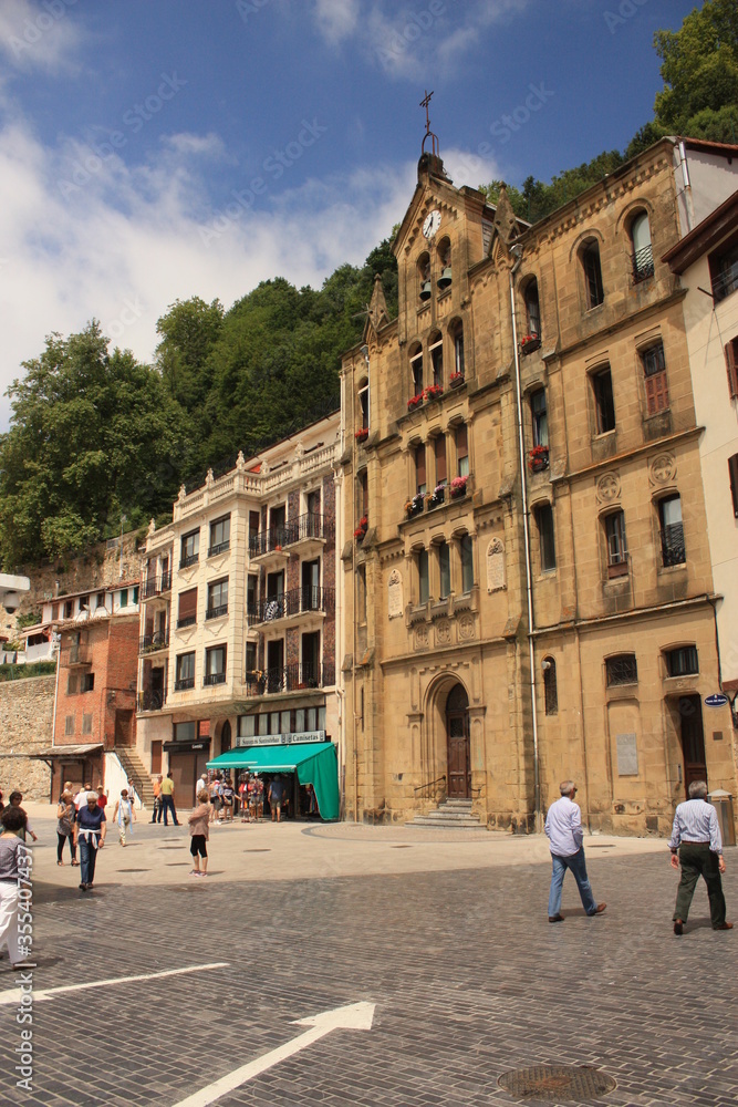 Vieille Ville Historique de San Sebastian Pays Basque Espagne 