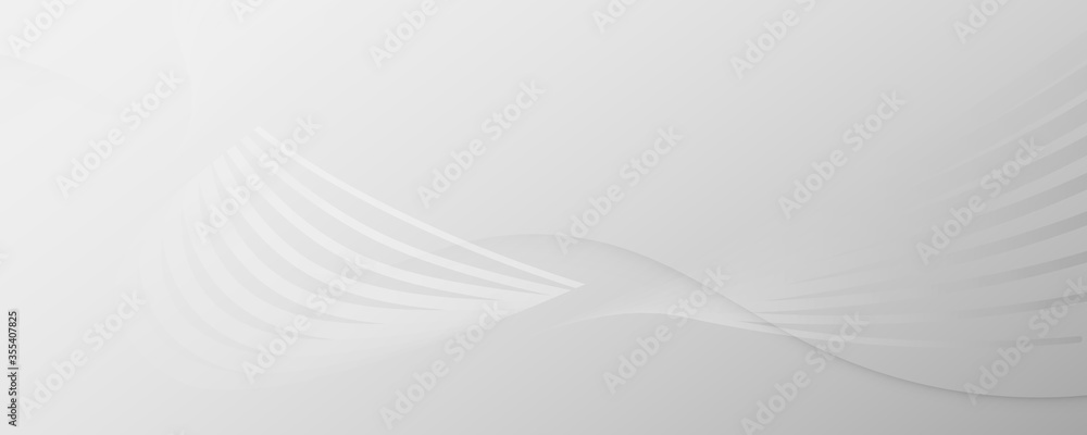 Gray Memphis Fluid Shapes. 3d Flow Line Poster. Gray Memphis Fluid Shapes. 3d Flow Line Poster.