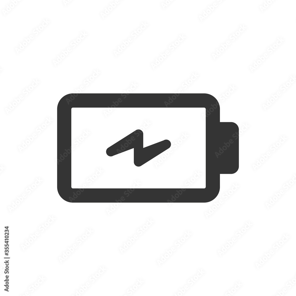 Battery charging icon Battery charging icon