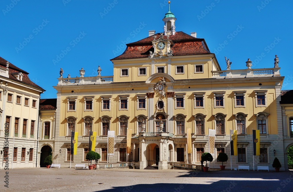 Fototapeta premium Ludwigsburg, Residenzschloss, Alter Hauptbau
