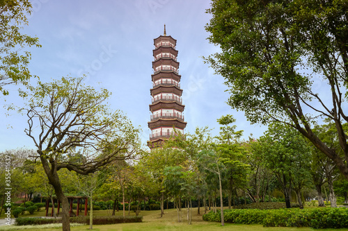NanLing Tower in NanSha the Queen of Heaven Palace photo