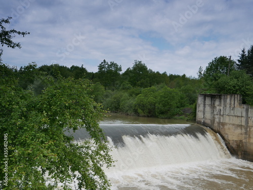 dam on the river