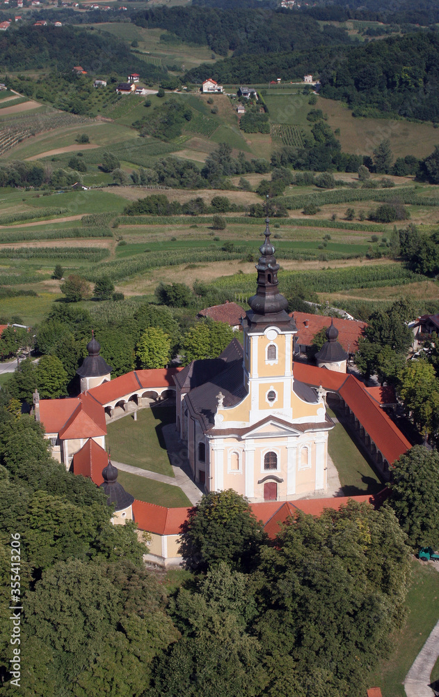 Church of Our Lady of Jerusalem at Trski Vrh in Krapina, Croatia Church of Our Lady of Jerusalem at Trski Vrh in Krapina, Croatia