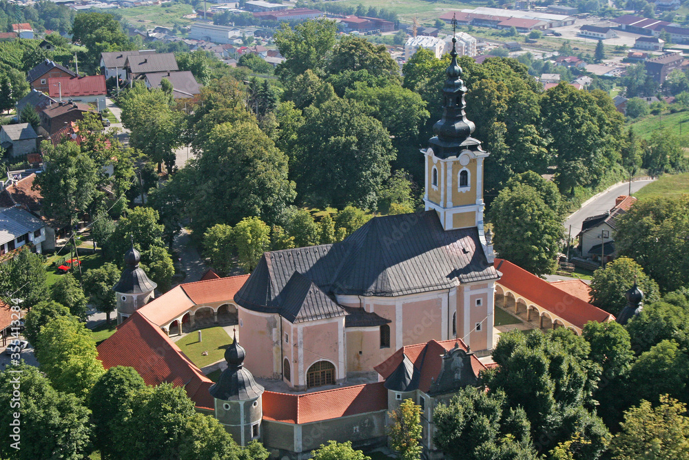 Church of Our Lady of Jerusalem at Trski Vrh in Krapina, Croatia