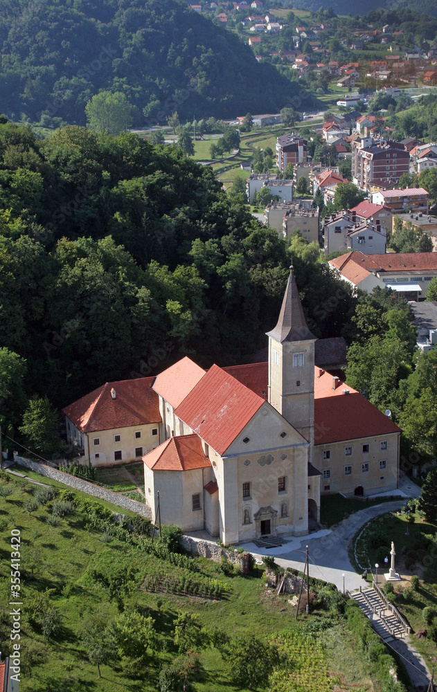 Saint Catherine of Alexandria Church in Krapina, Croatia