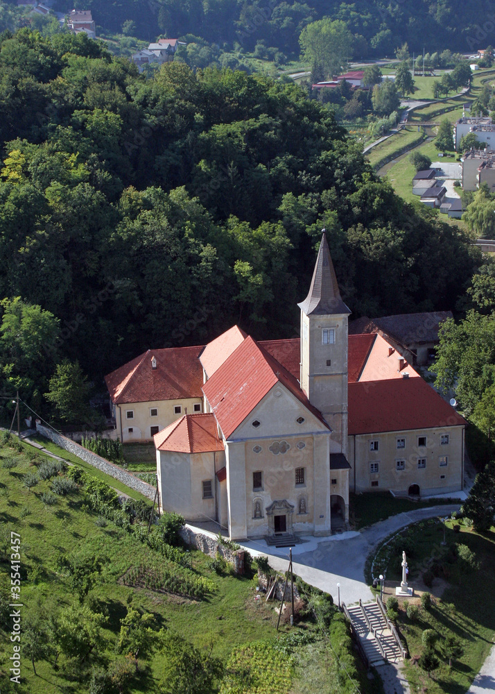 Saint Catherine of Alexandria Church in Krapina, Croatia