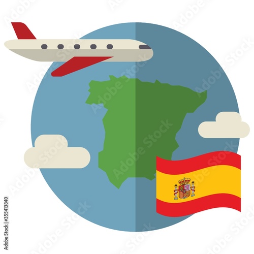 spain travel icon