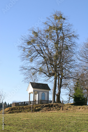 Chapel near Legvanjcan on Pohorje, Slovenia photo