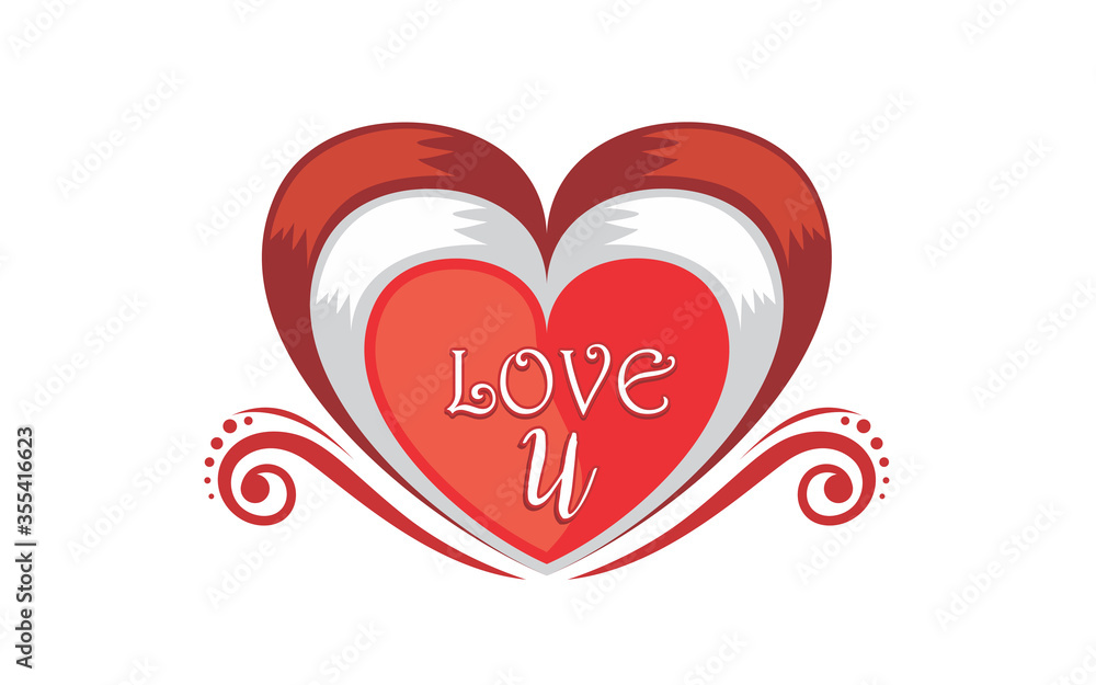 Creative of Happy Valentines Day vector design Creative of Happy Valentines Day vector design