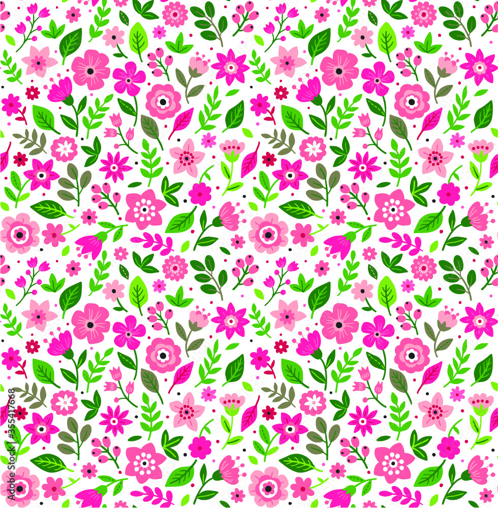 Cute Floral pattern in the small flower. Cute Floral pattern in the small flower.