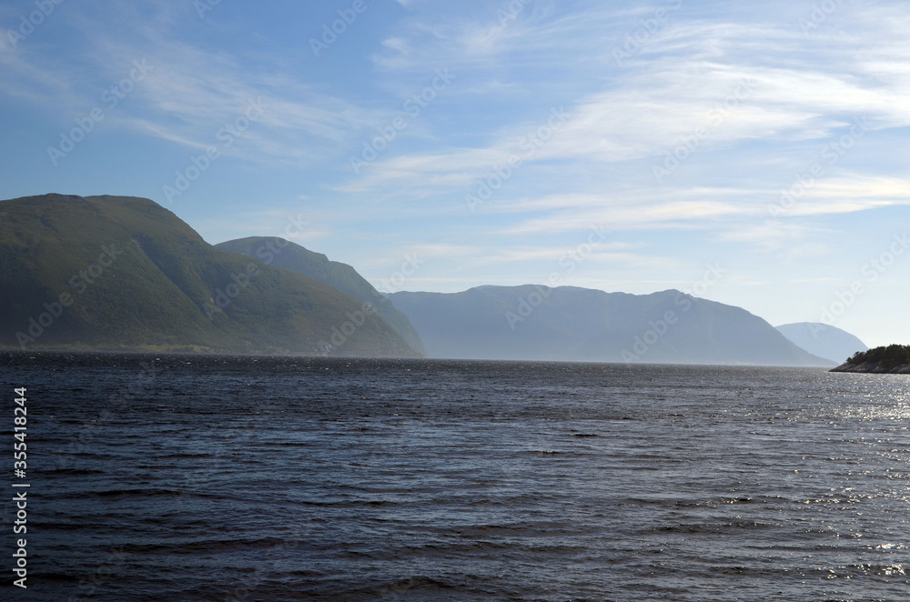 Sognefjord, Norway, Scandinavia. View from the board of Flam - Bergen ferry. Sognefjord, Norway, Scandinavia. View from the board of Flam - Bergen ferry.
