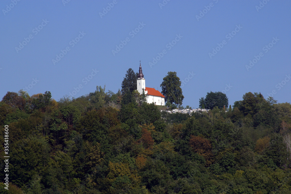 Holy Three Kings Church in Velika Erpenja, Croatia