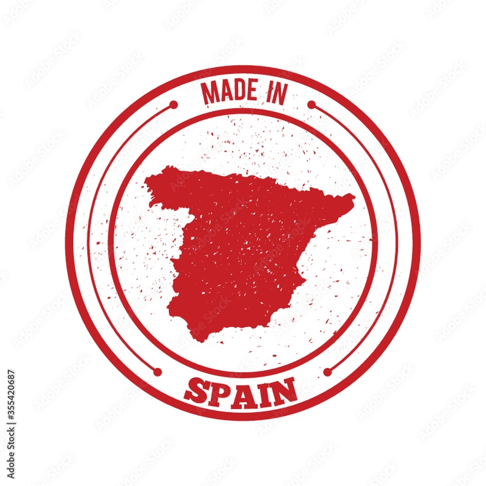 spain map label spain map label