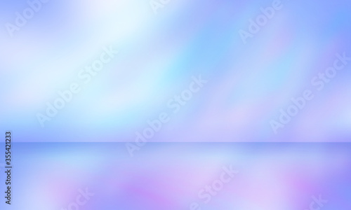 Blue and pink abstrack background, Beams of muted purple and blue light shining on a wall at an oblique angle throwing a diagonal pattern for a design template