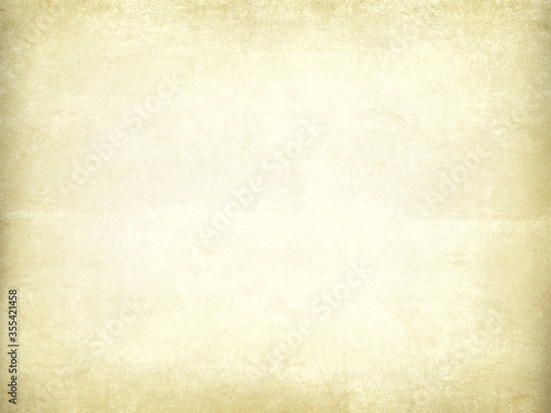 Old paper surface for graphics and text, old yellow paper Brown border