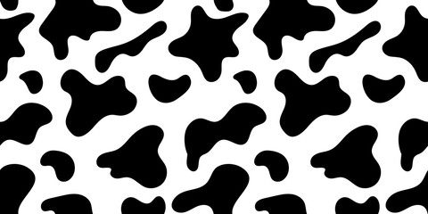 Gardinen Tiermuster vector image of a cow pattern  © Osipov Art