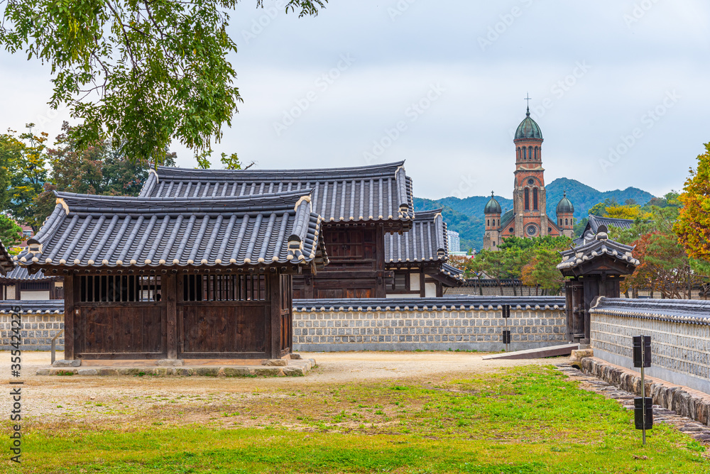 Φωτογραφία Gyeonggijeon palace at Jeonju, Republic of Korea