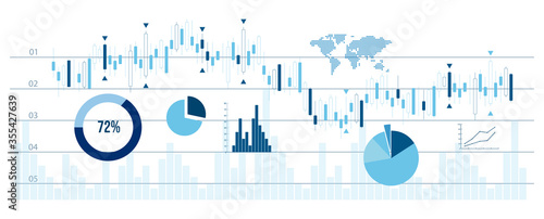 grafico economia, istogrammi, statistiche	
