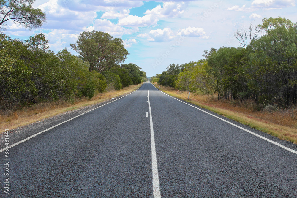 Australien Outback Weg Straße 