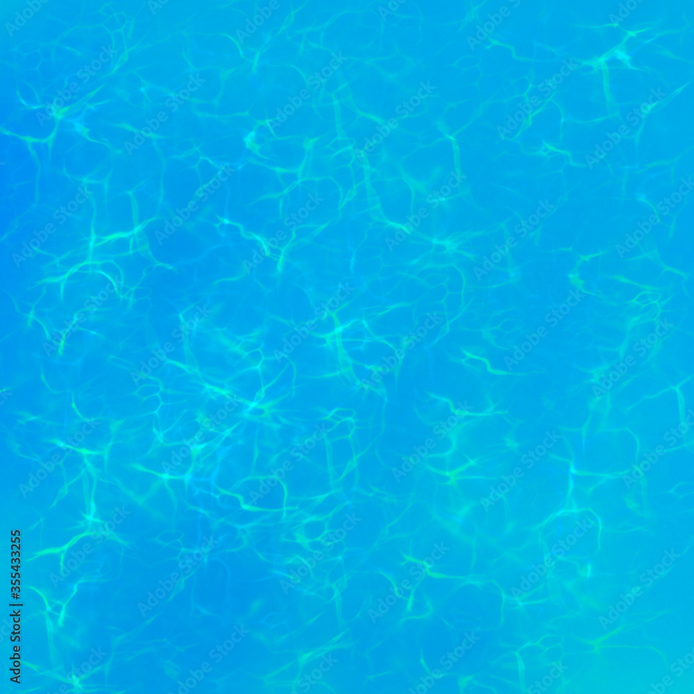 water ripple blue background illustration