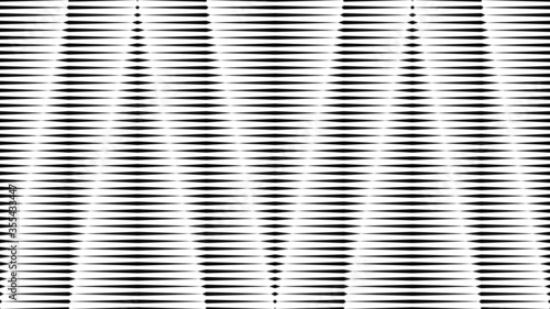 Abstract Black Striped Background . Vector