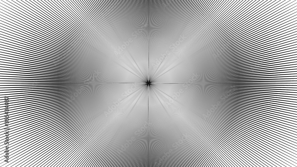 Abstract Black Striped Background . Vector