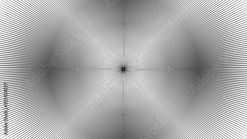 Abstract Black Striped Background . Vector