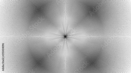 Abstract Black Striped Background . Vector