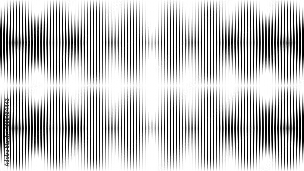 Abstract Black Striped Background . Vector