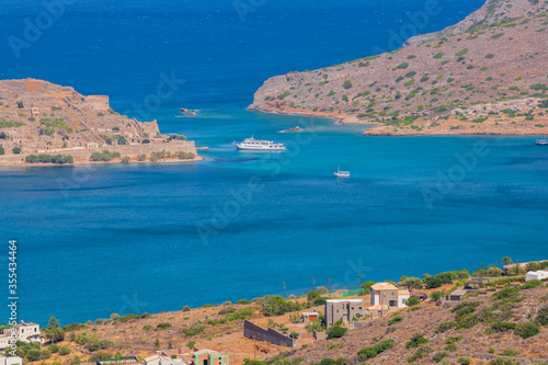 Fototapeta Naklejka Na Ścianę i Meble -  A view of Kalydon Island, Crete, Greece