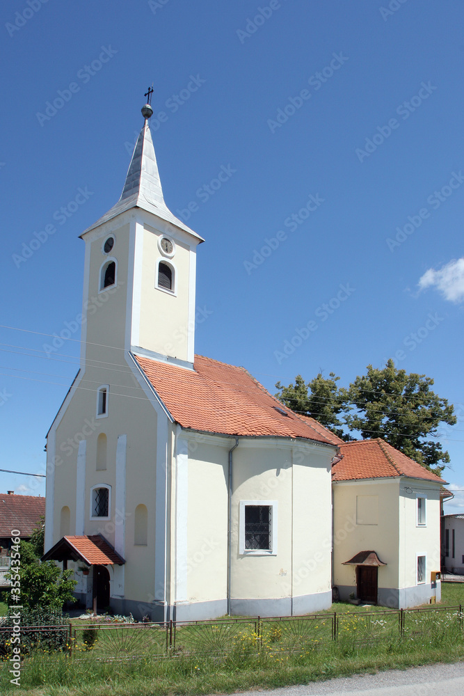 Parish church of Saint Martin in Lijevi Dubrovcak, Croatia