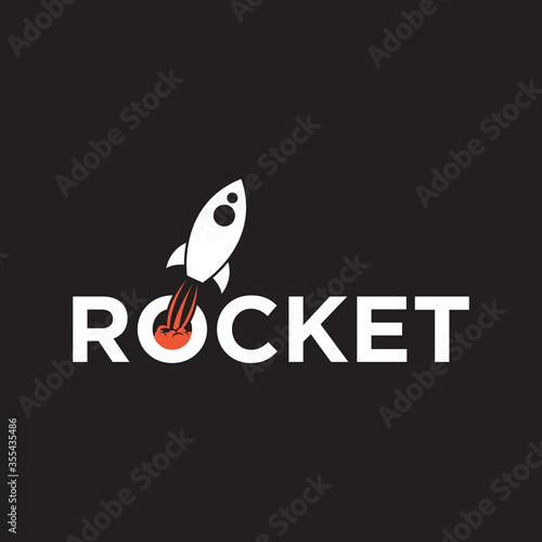 Rocket Logo Icon Design Vector