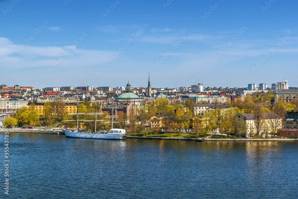 Obraz premium View of Stockholm, Sweden