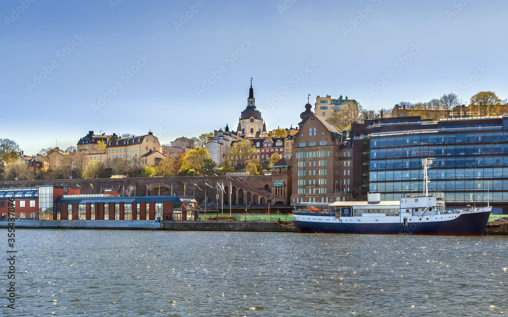Naklejka premium View of Stockholm, Sweden