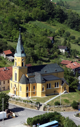 Saint George Parish Church in Desinic  Croatia