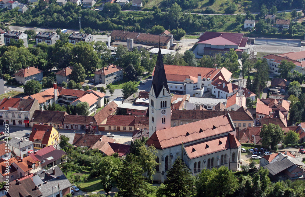 Saint Nicholas Parish Church in Krapina, Croatia