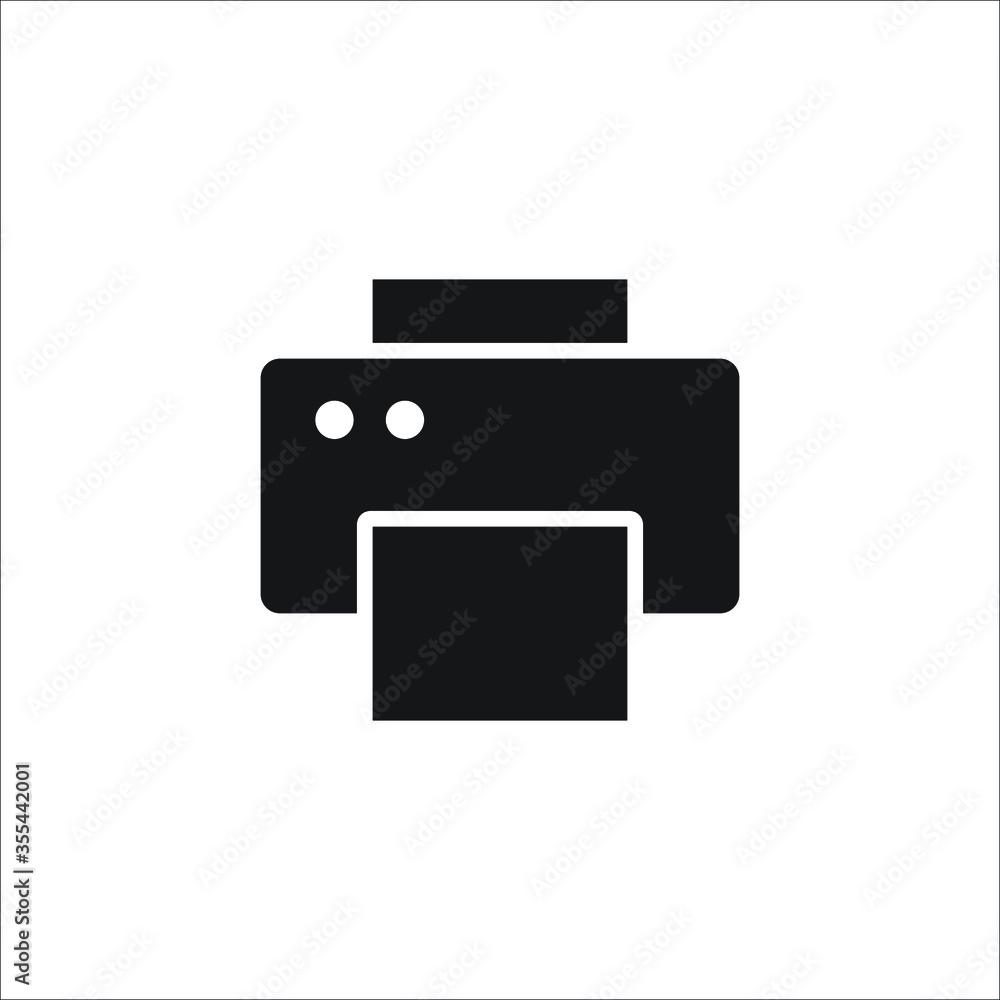 printer icon vector printer icon vector