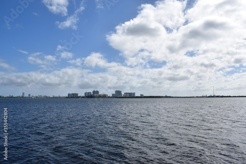 across Biscayne Bay