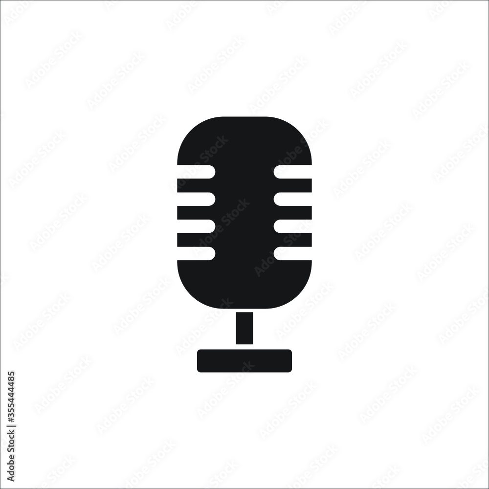 microphone icon vector microphone icon vector