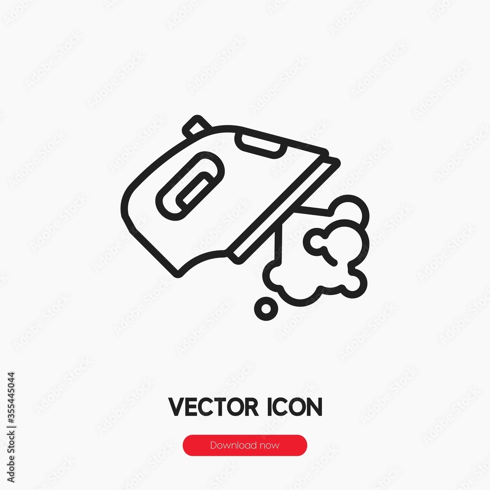 steam iron icon vector sign symbol steam iron icon vector sign symbol