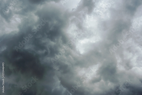 storm clouds - dramatic sky background 