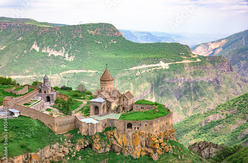 beautiful ancient Armenian monastery