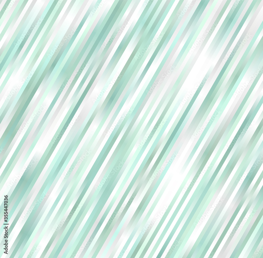 Obraz premium square diagonal stripes green and white gradient background