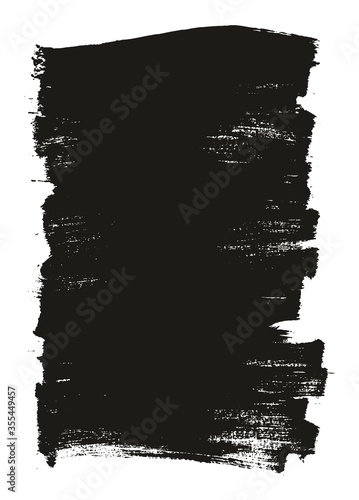 Flat Paint Brush Thin Long Background High Detail Abstract Vector Background Set 