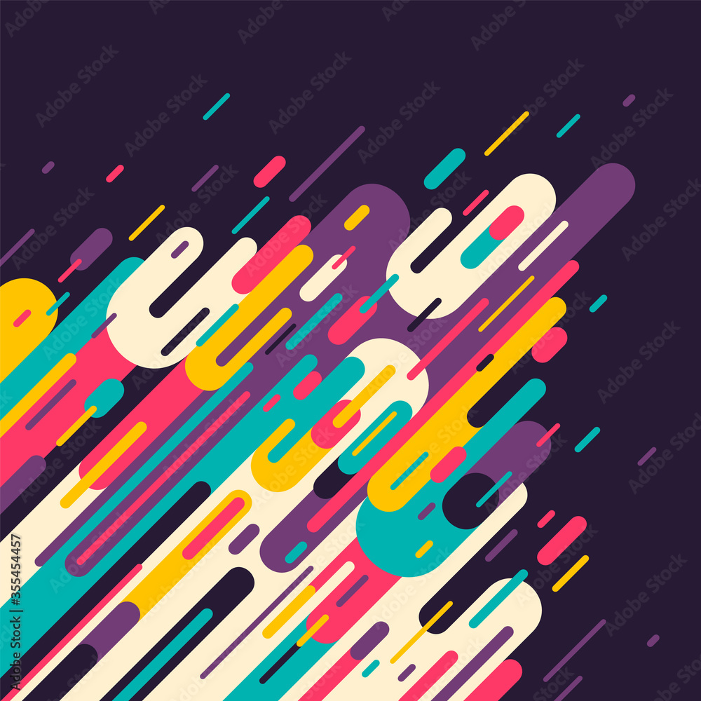 Retro style abstract background, with lined up rounded objects and stripes. Vector illustration. Retro style abstract background, with lined up rounded objects and stripes. Vector illustration.