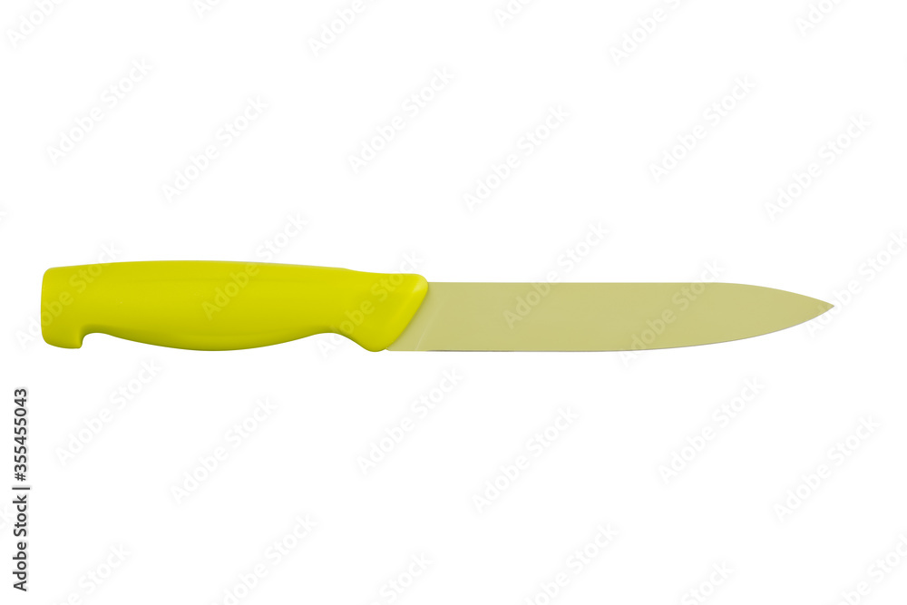Isolated chef's kitchen knife. Sharp...do not touch! Isolated chef's kitchen knife. Sharp...do not touch!