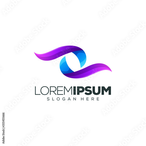 colorful logo design vector illustration