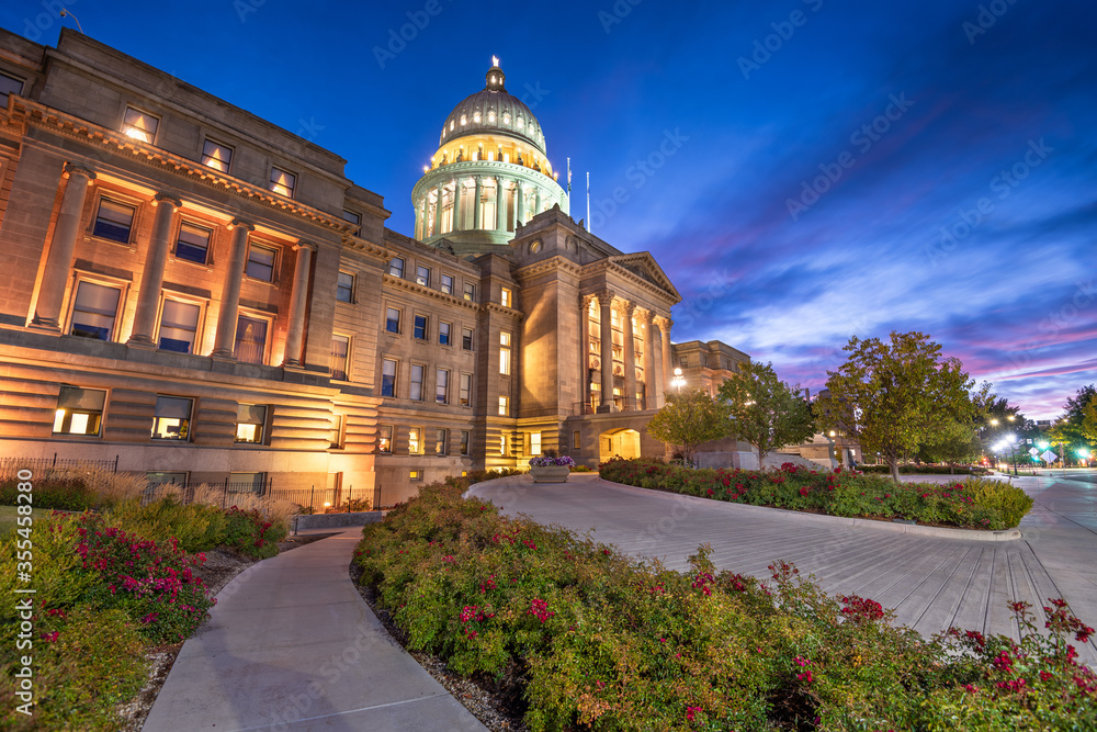Obraz premium Budynek Kapitolu stanu Idaho